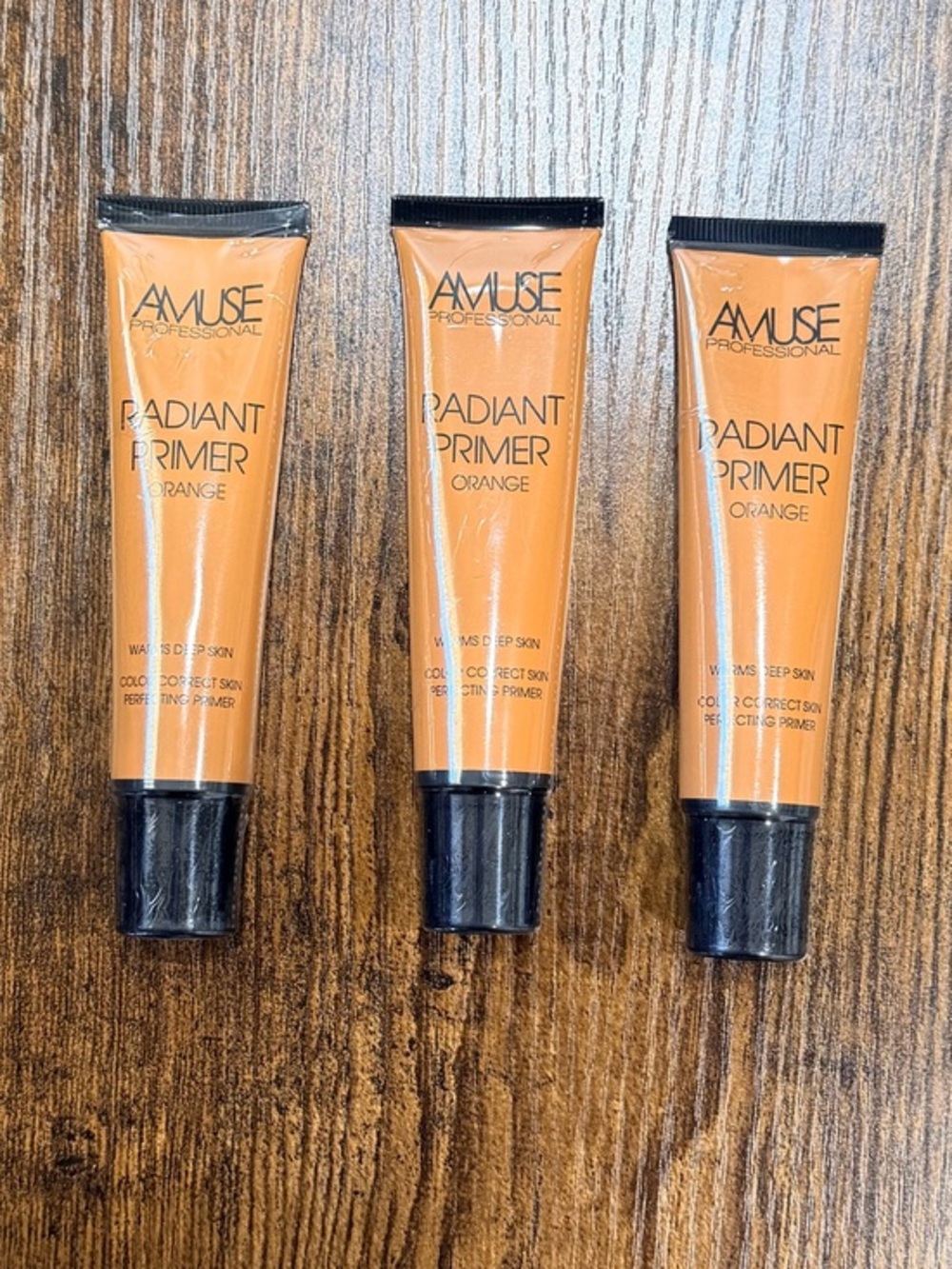 Amuse Professional Radiant Primer – Orange Color-Correcting Base